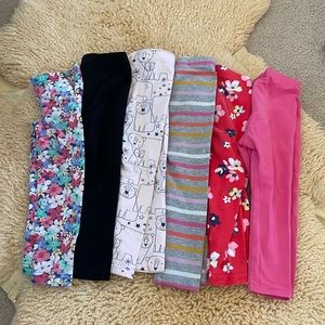 6 Pairs of Toddler Leggings